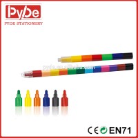 Wax Caryon Type multi color point crayon